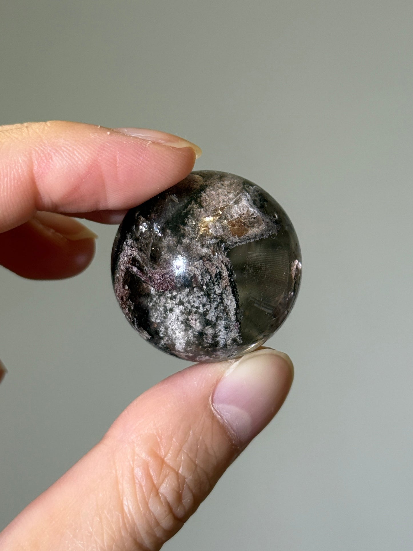 High Quality Garden Quartz Sphere, Zambia
