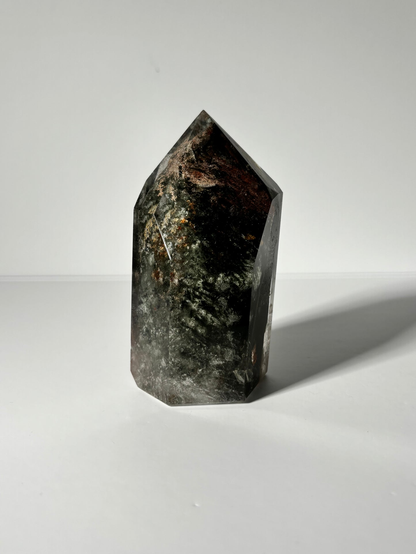 Large Colorful Garden Quartz Tower, Zambia