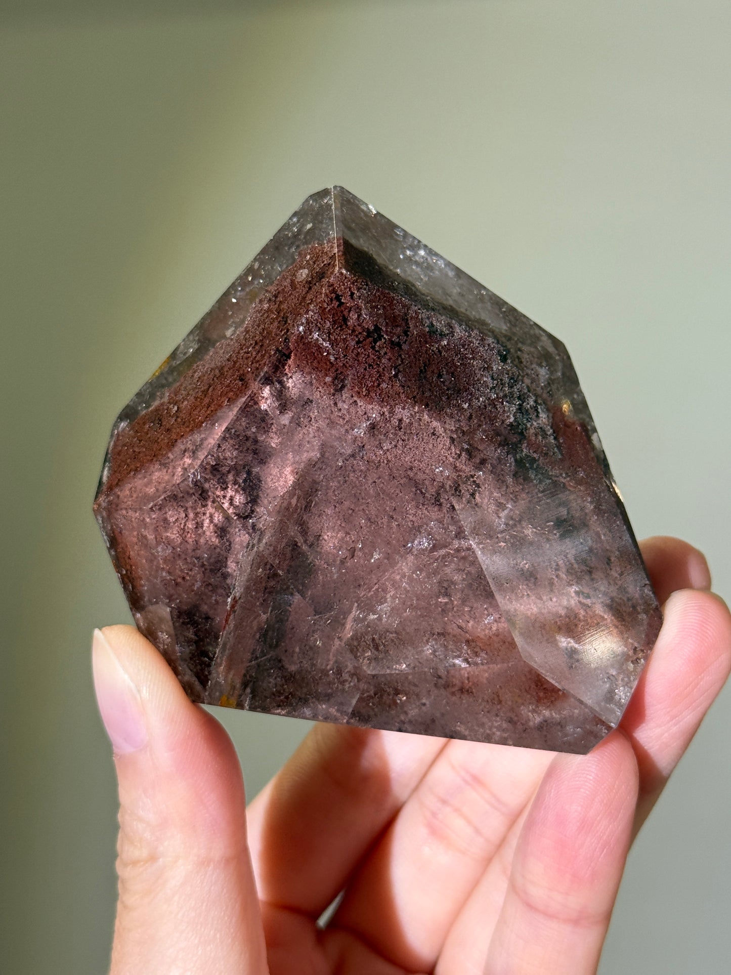 Large Gorgeous Pink Garden Quartz Freeform, Zambia
