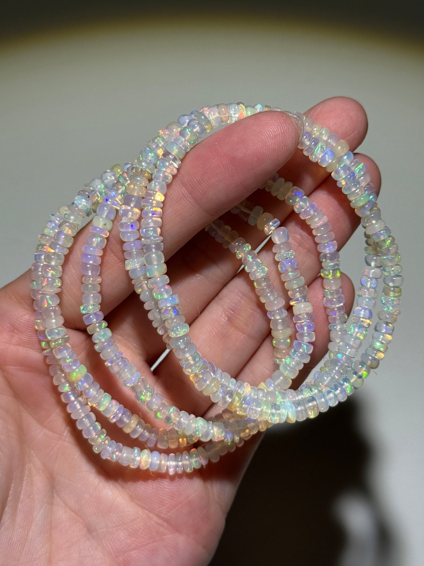 Ethiopian Opal Bracelets, 4.5mm
