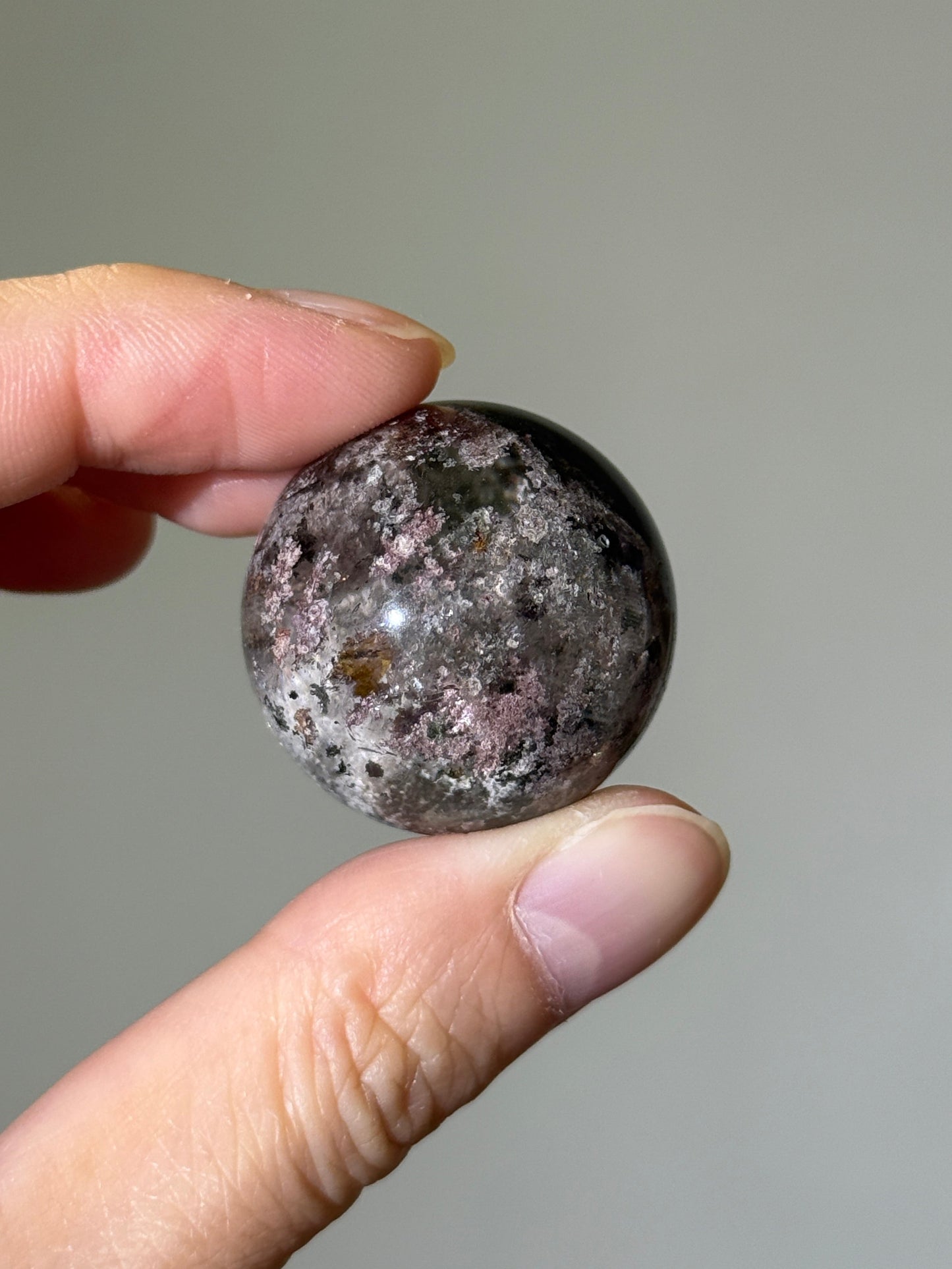 High Quality Garden Quartz Sphere, Zambia
