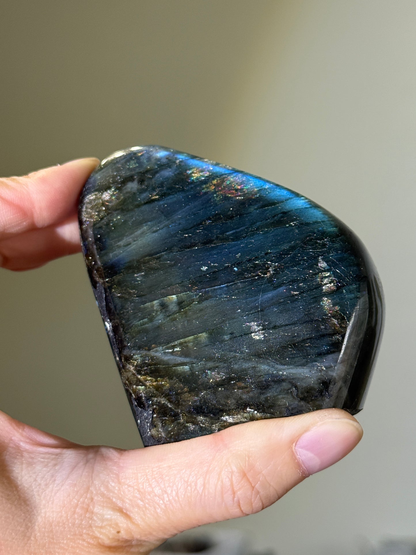 Rainbow Labradorite Freeform, Madagascar