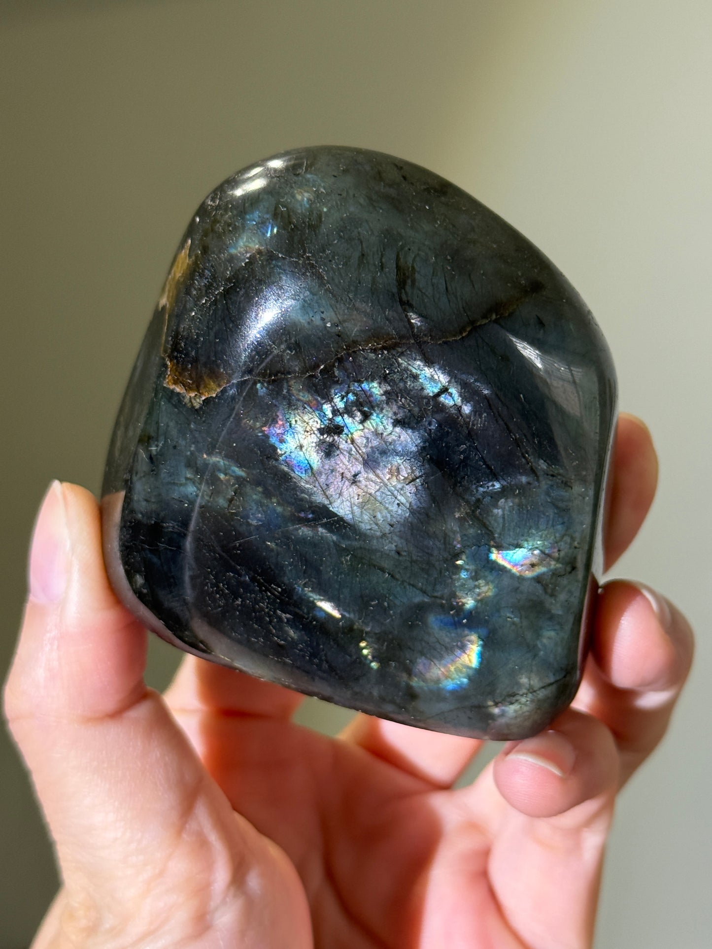 Rainbow Labradorite Freeform, Madagascar