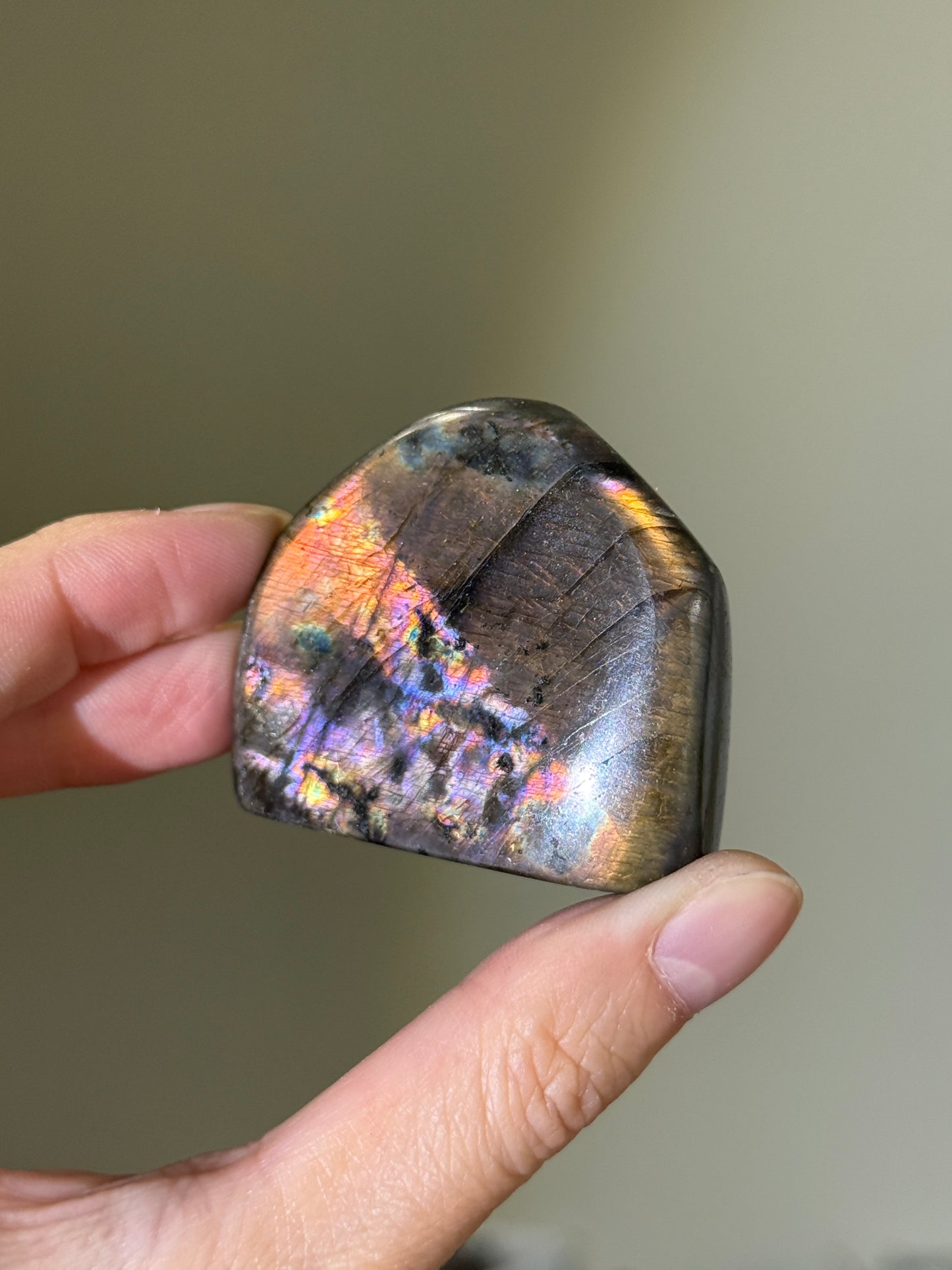 Rainbow Labradorite Freeform, Madagascar