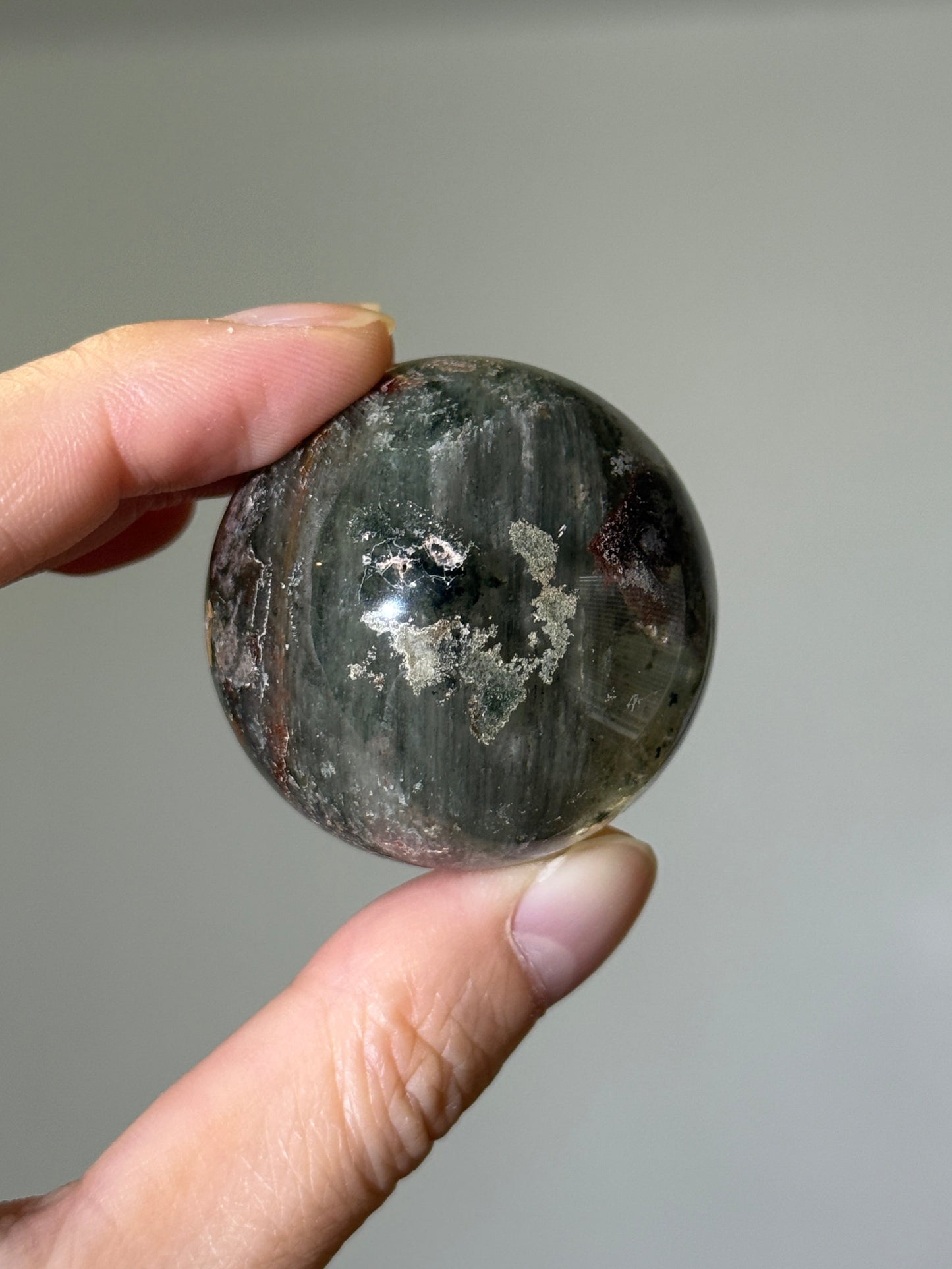 High Quality Garden Quartz Sphere, Zambia