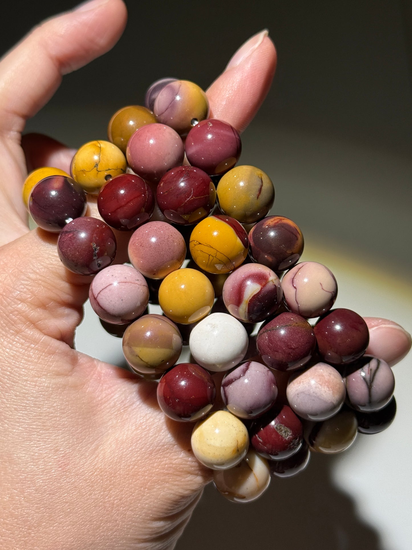 Mookaite Jasper Bracelets, 13mm