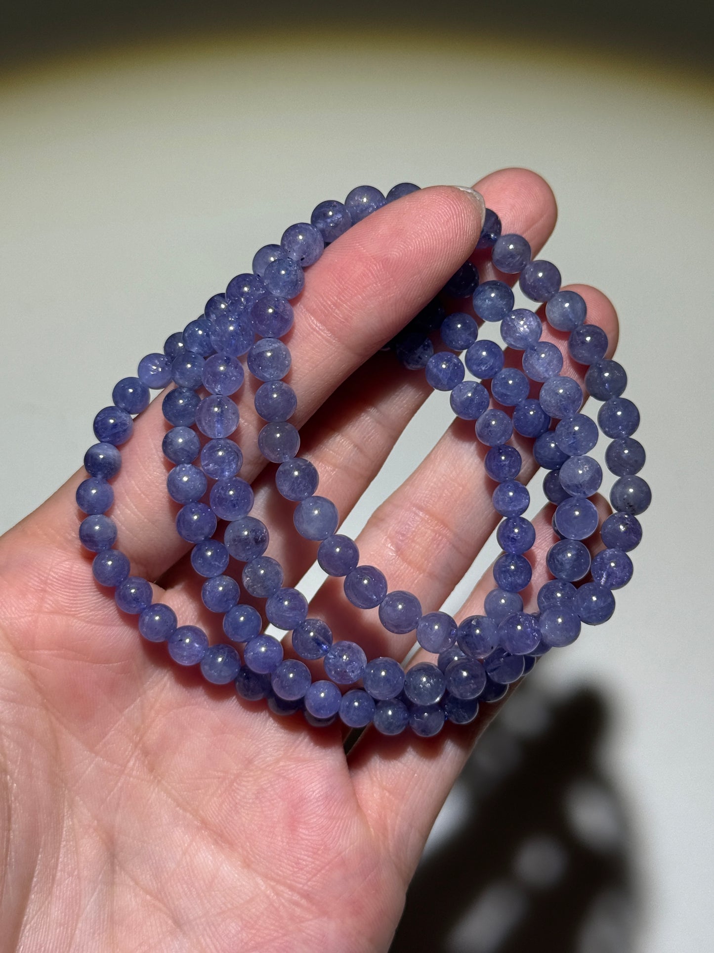 Gemmy Tanzanite Bracelets, 5.5mm