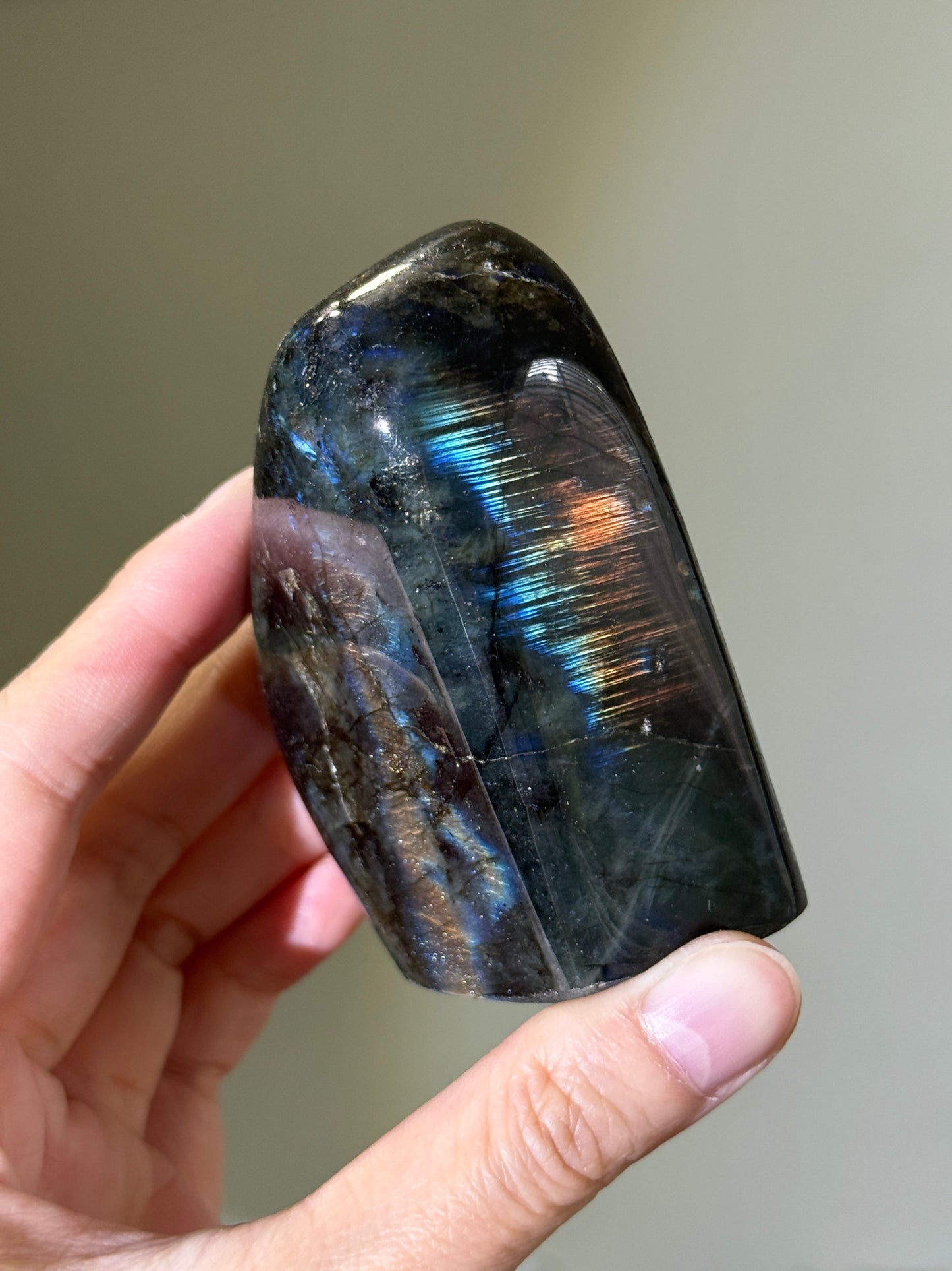 Rainbow Labradorite Freeform, Madagascar