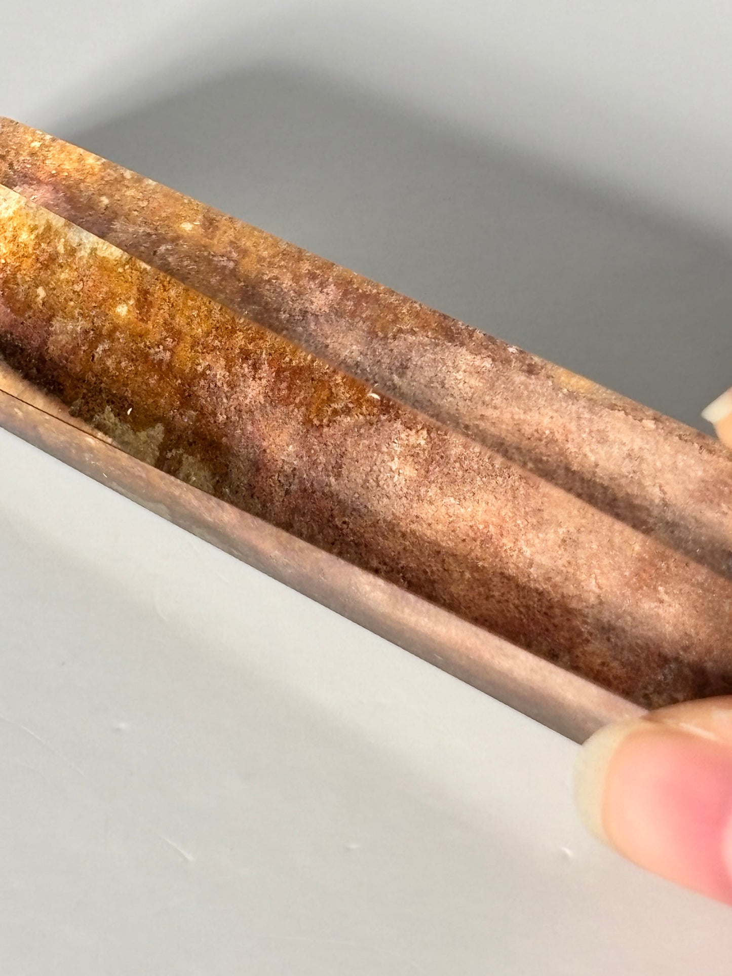 High Quality Water Clear Pink Lodalite Tower, Brazil