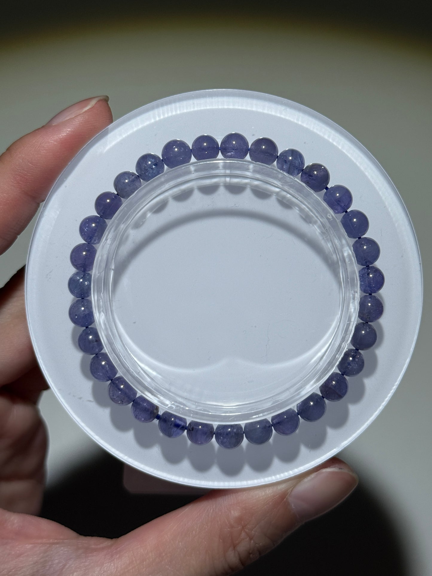 Gemmy Tanzanite Bracelets, 5.5mm