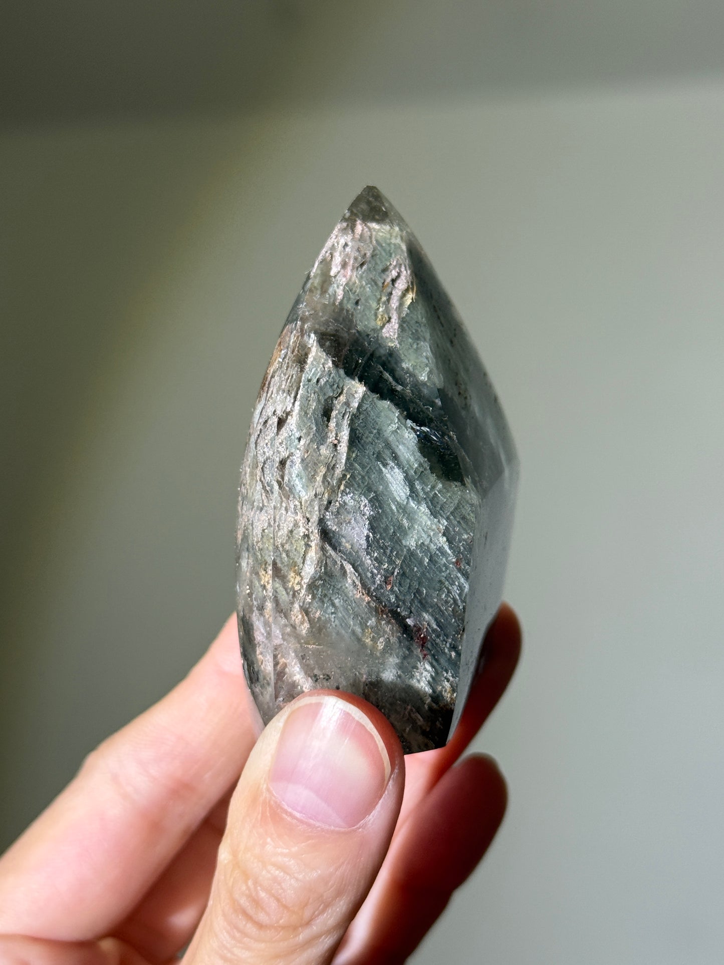 High Quality Mint Icy Garden Quartz Freeform, Zambia