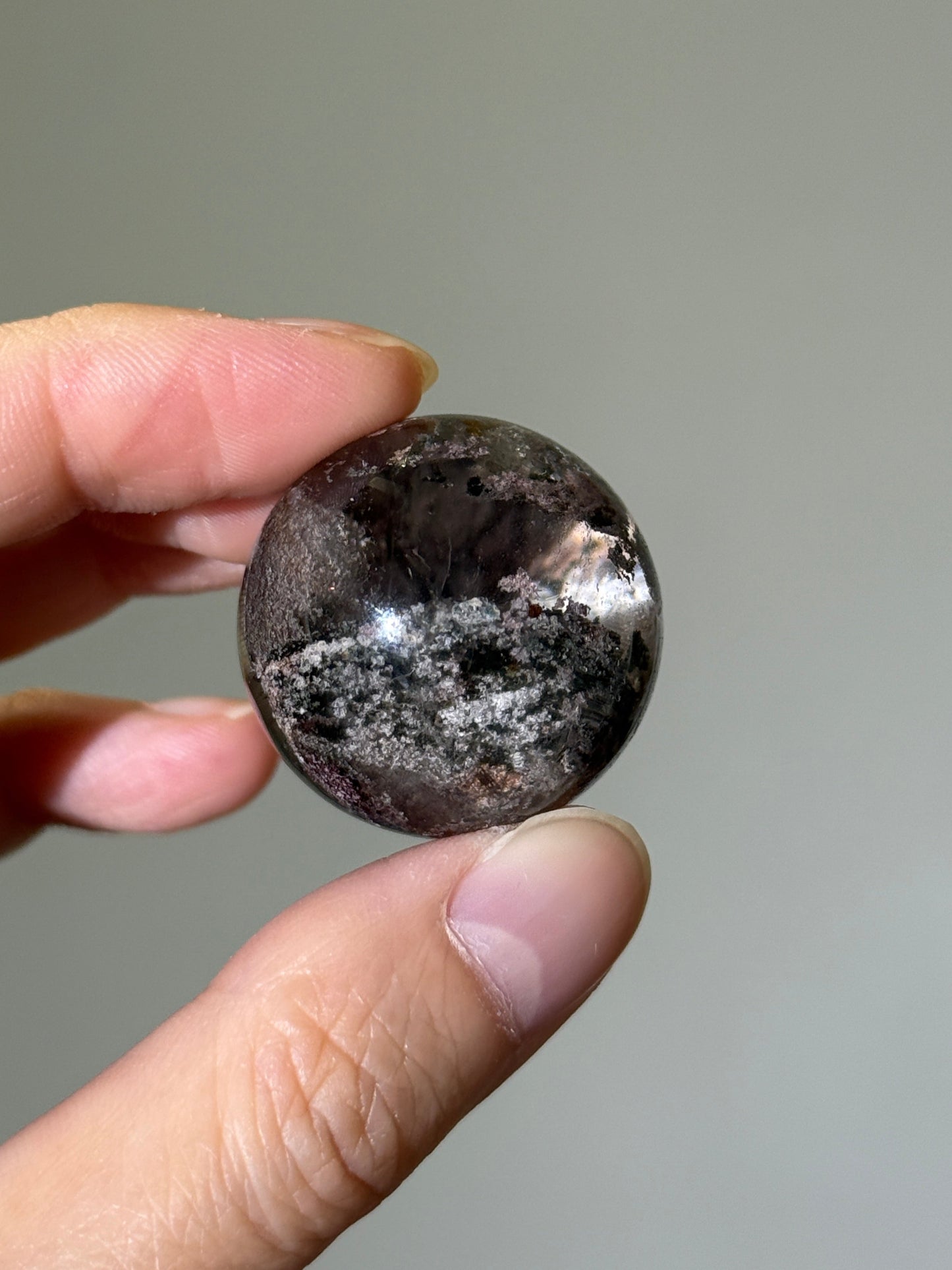High Quality Garden Quartz Sphere, Zambia