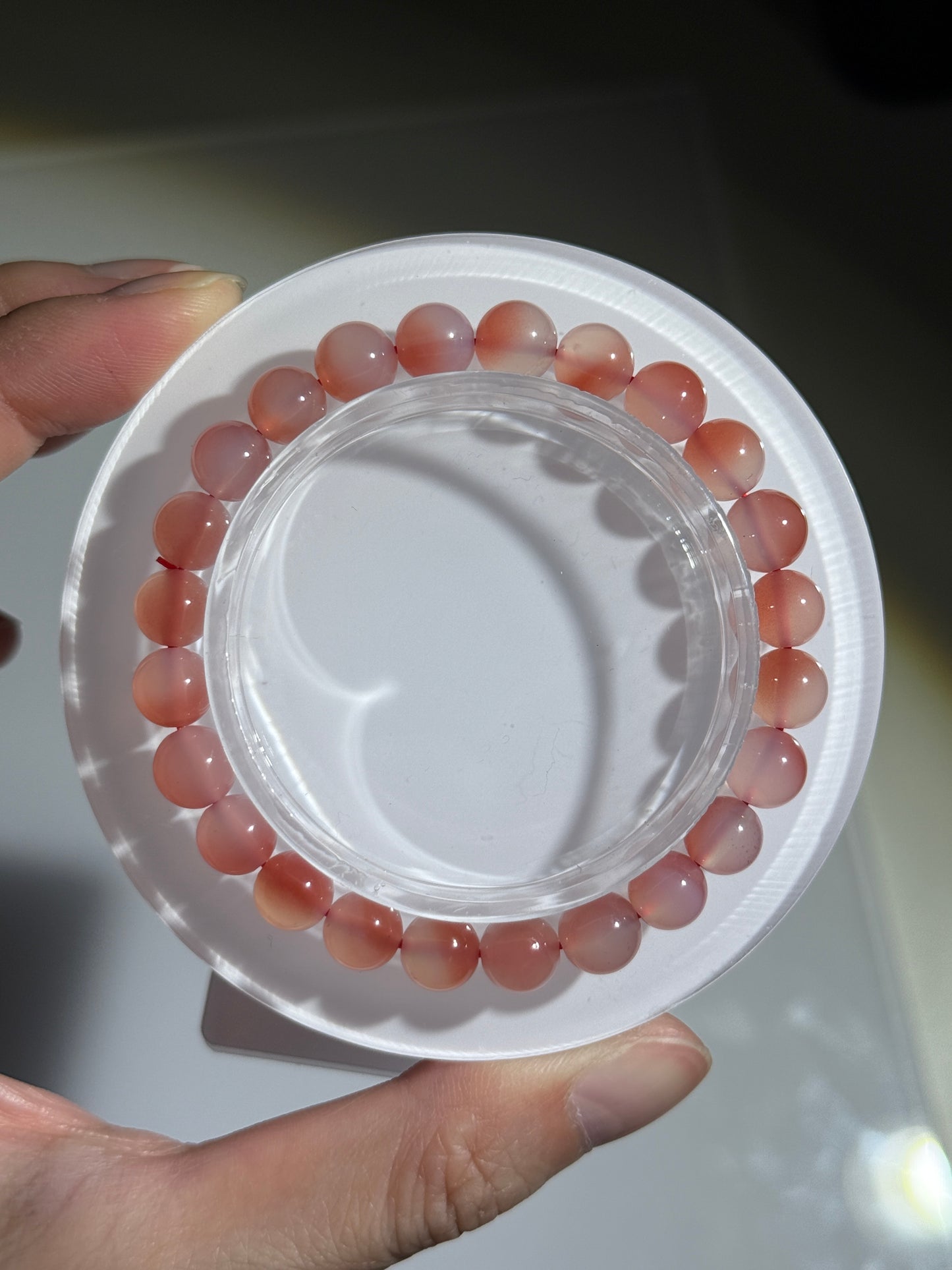 Yan Yuan Agate Bracelets, 8mm