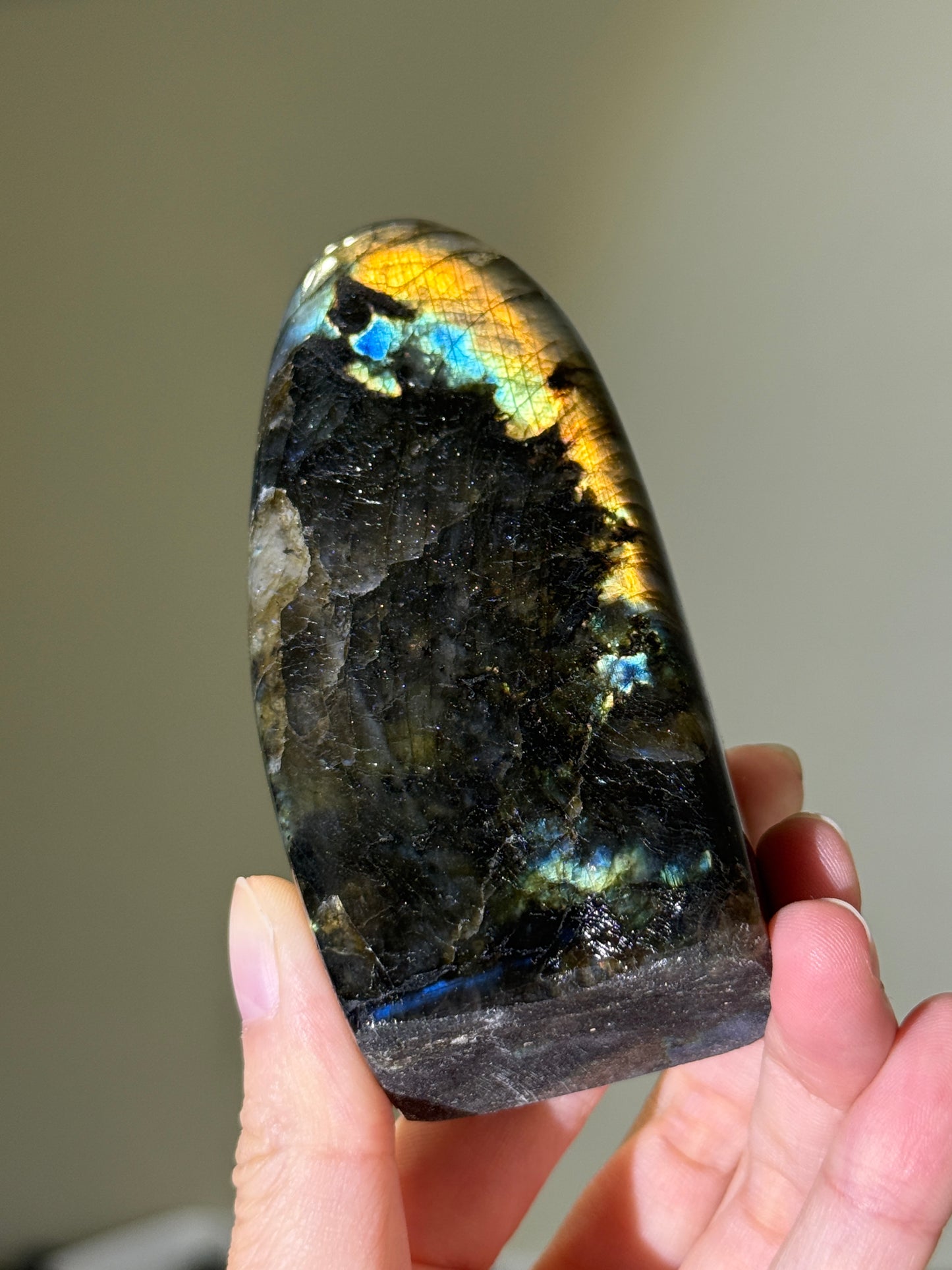 Rainbow Labradorite Freeform, Madagascar