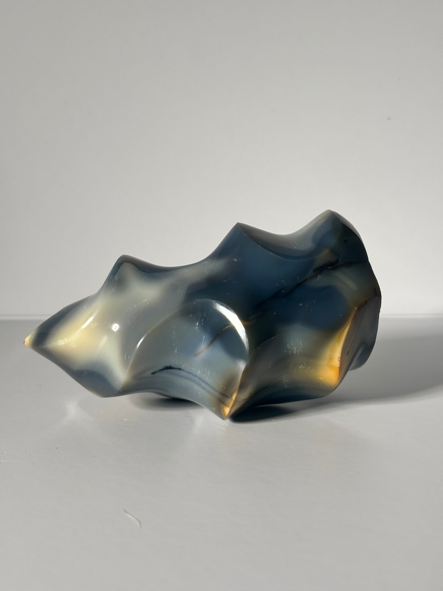 Large Spooky Dendritic Orca Agate Freeform, Madagascar