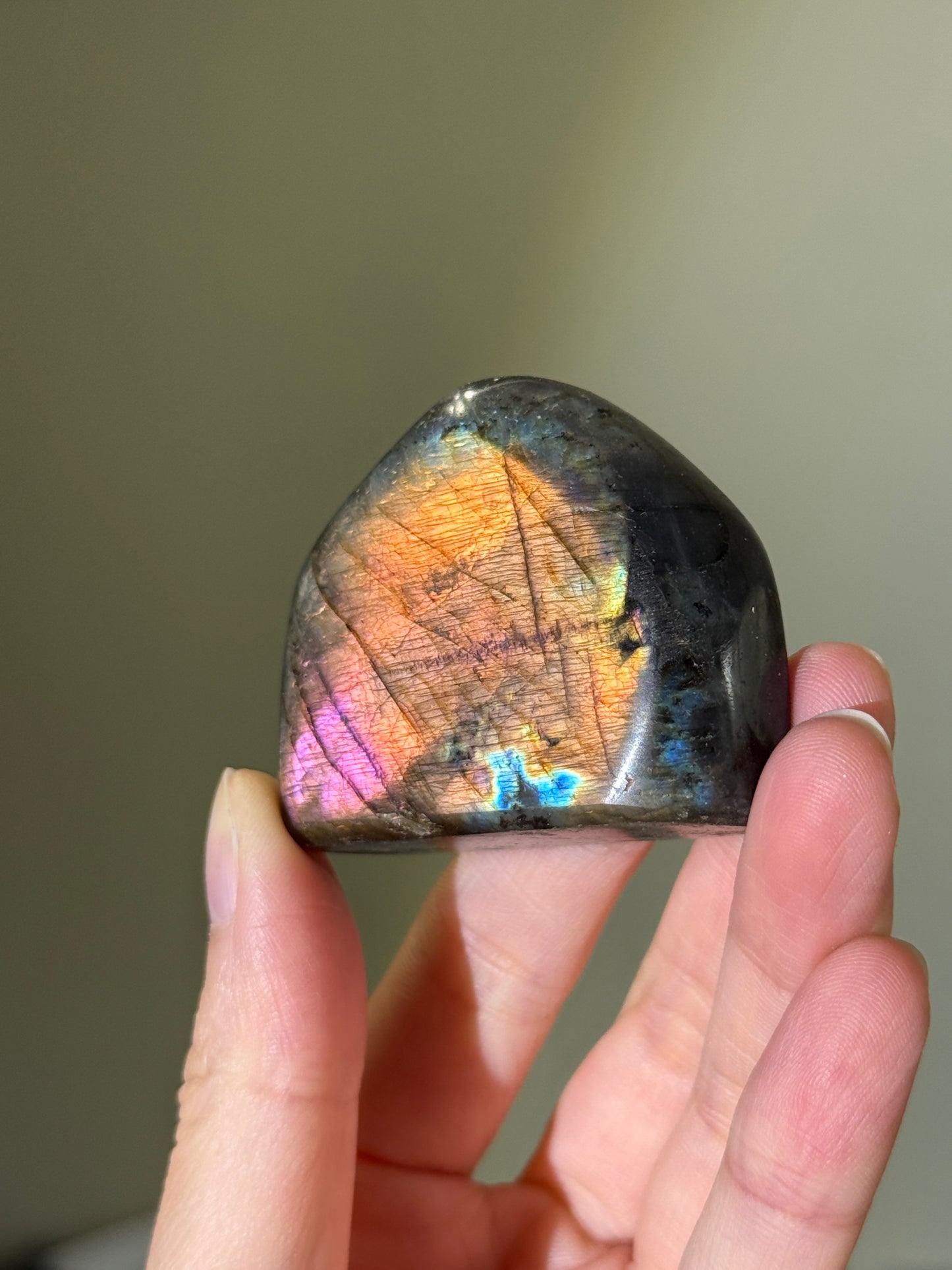 Rainbow Labradorite Freeform, Madagascar