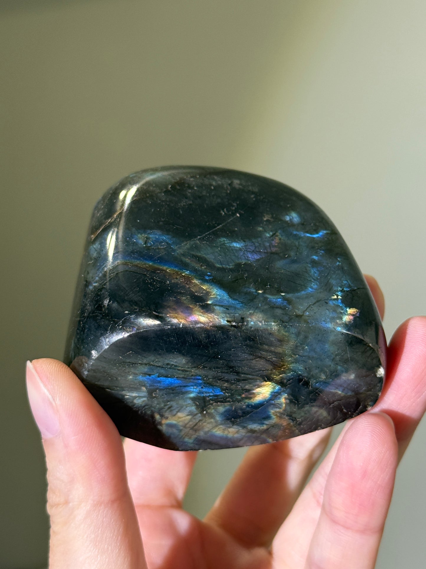 Rainbow Labradorite Freeform, Madagascar