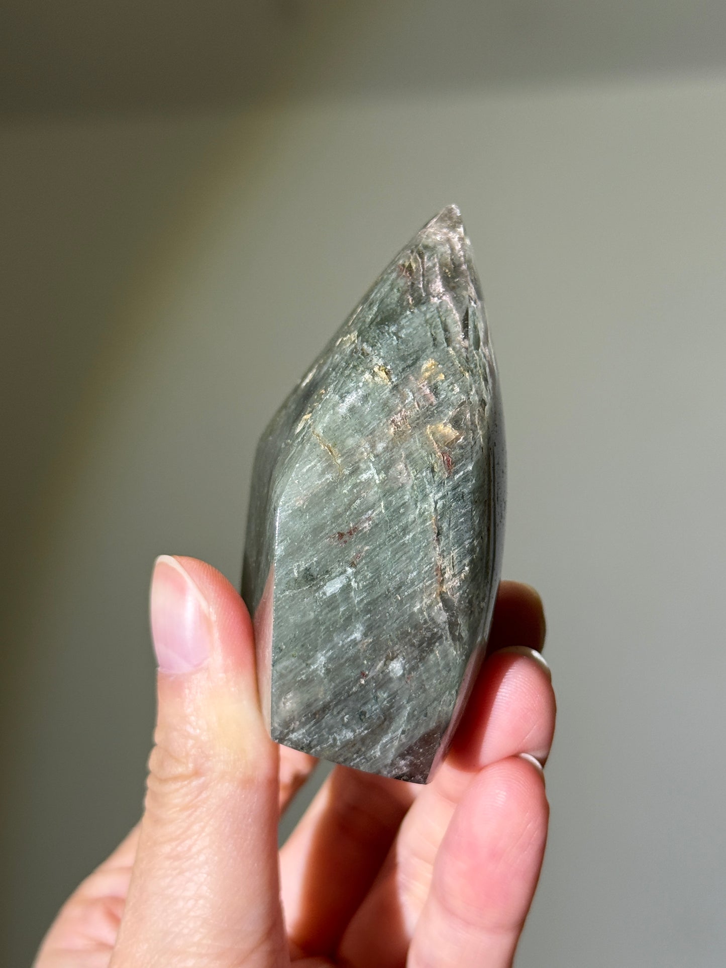 High Quality Mint Icy Garden Quartz Freeform, Zambia