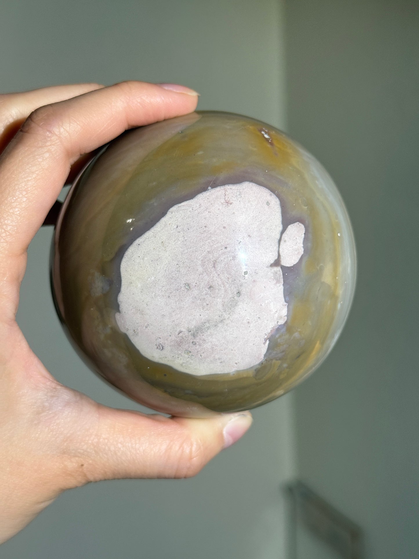 Statement Pink Sea Jasper Sphere, Madagascar