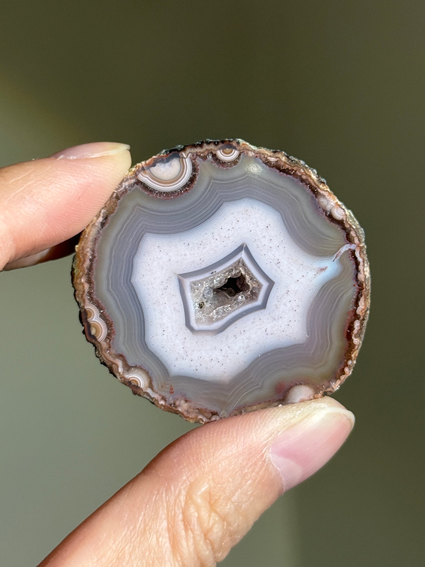 Uncommon Druzy Pink Zhanguo Agate Pair, China