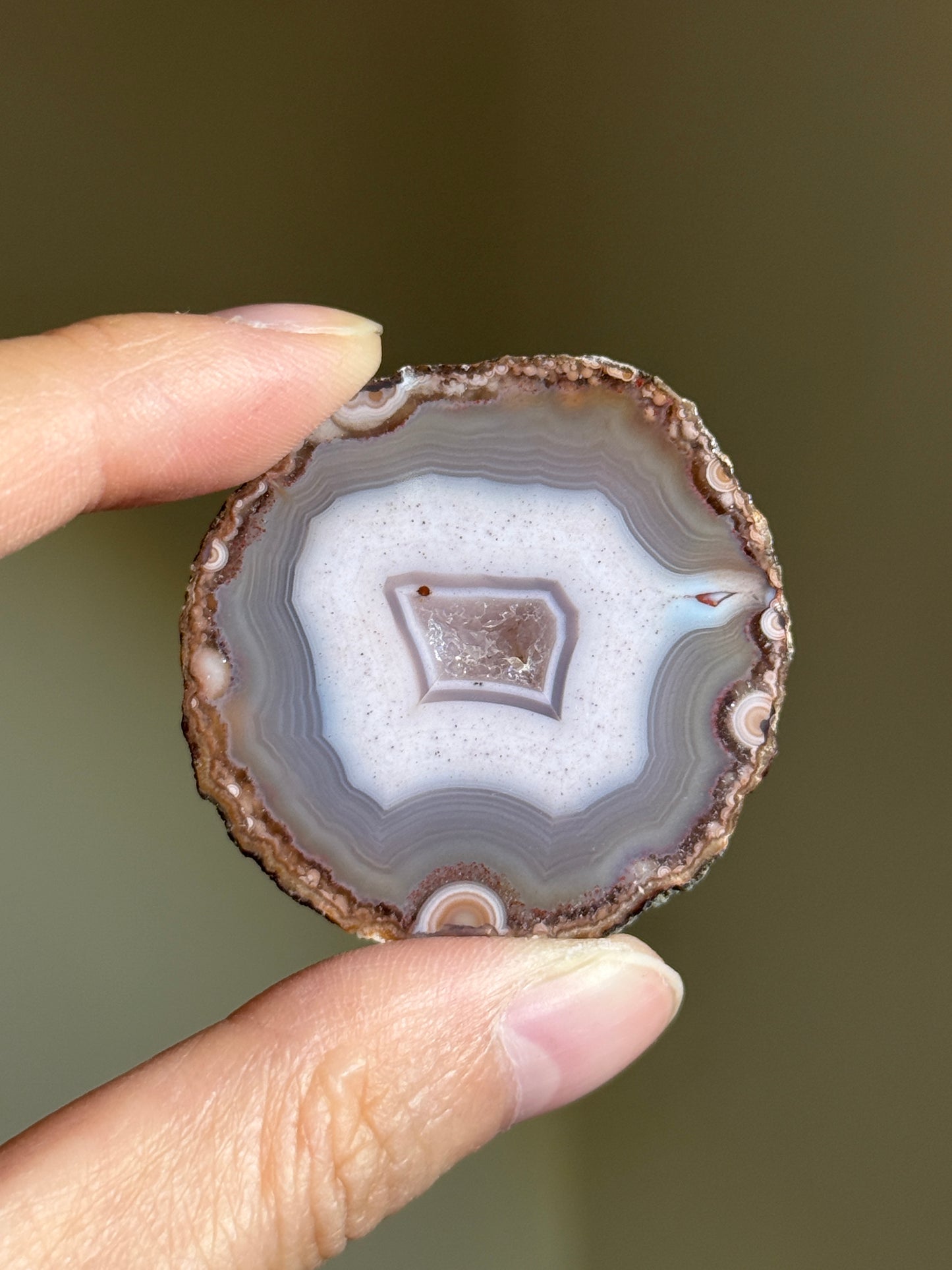 Uncommon Druzy Pink Zhanguo Agate Pair, China