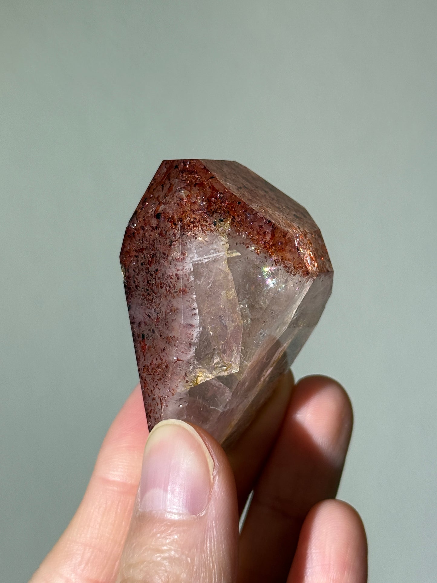 Large Harlequin Quartz Freeform, South Africa