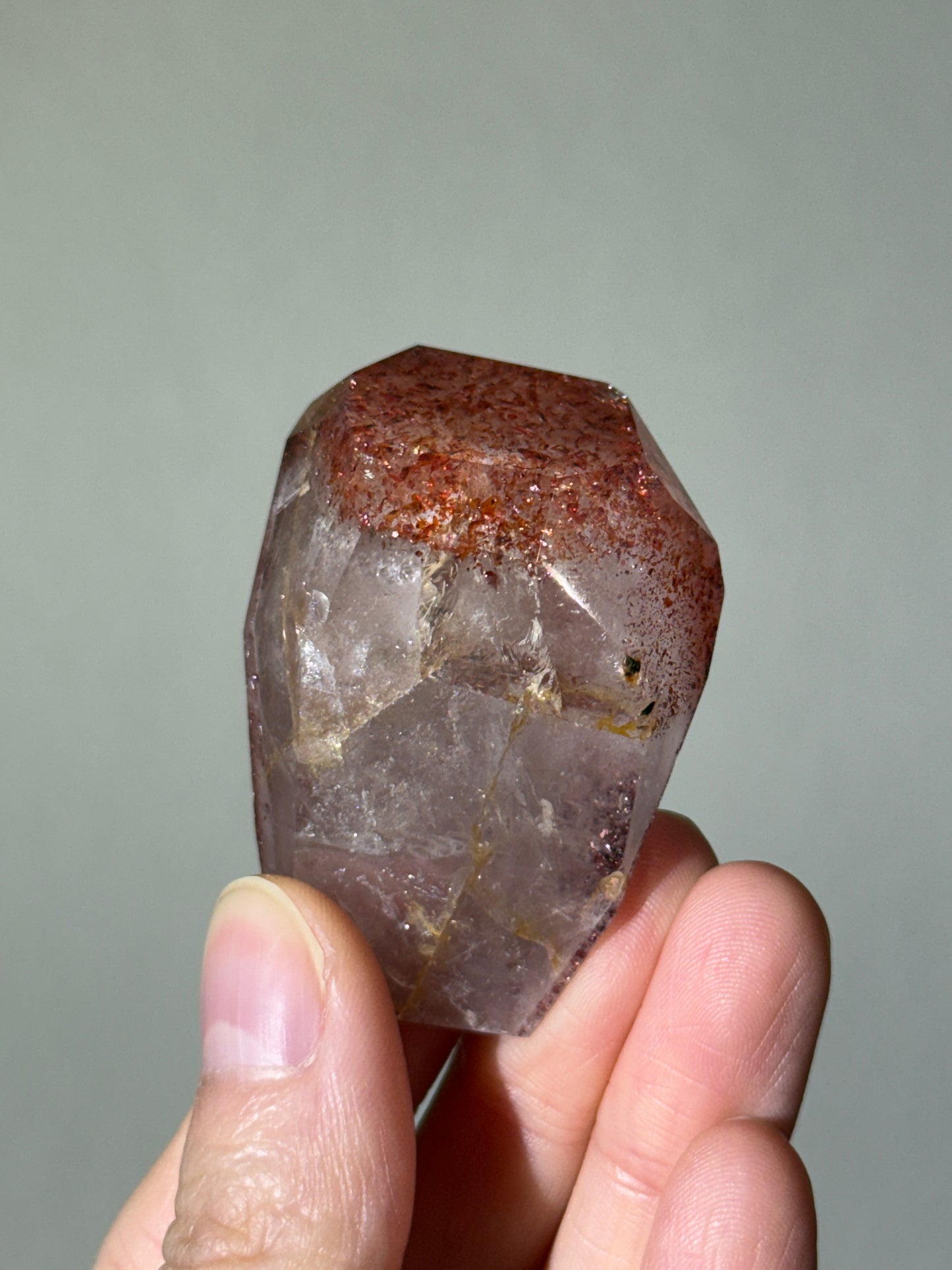 Large Harlequin Quartz Freeform, South Africa
