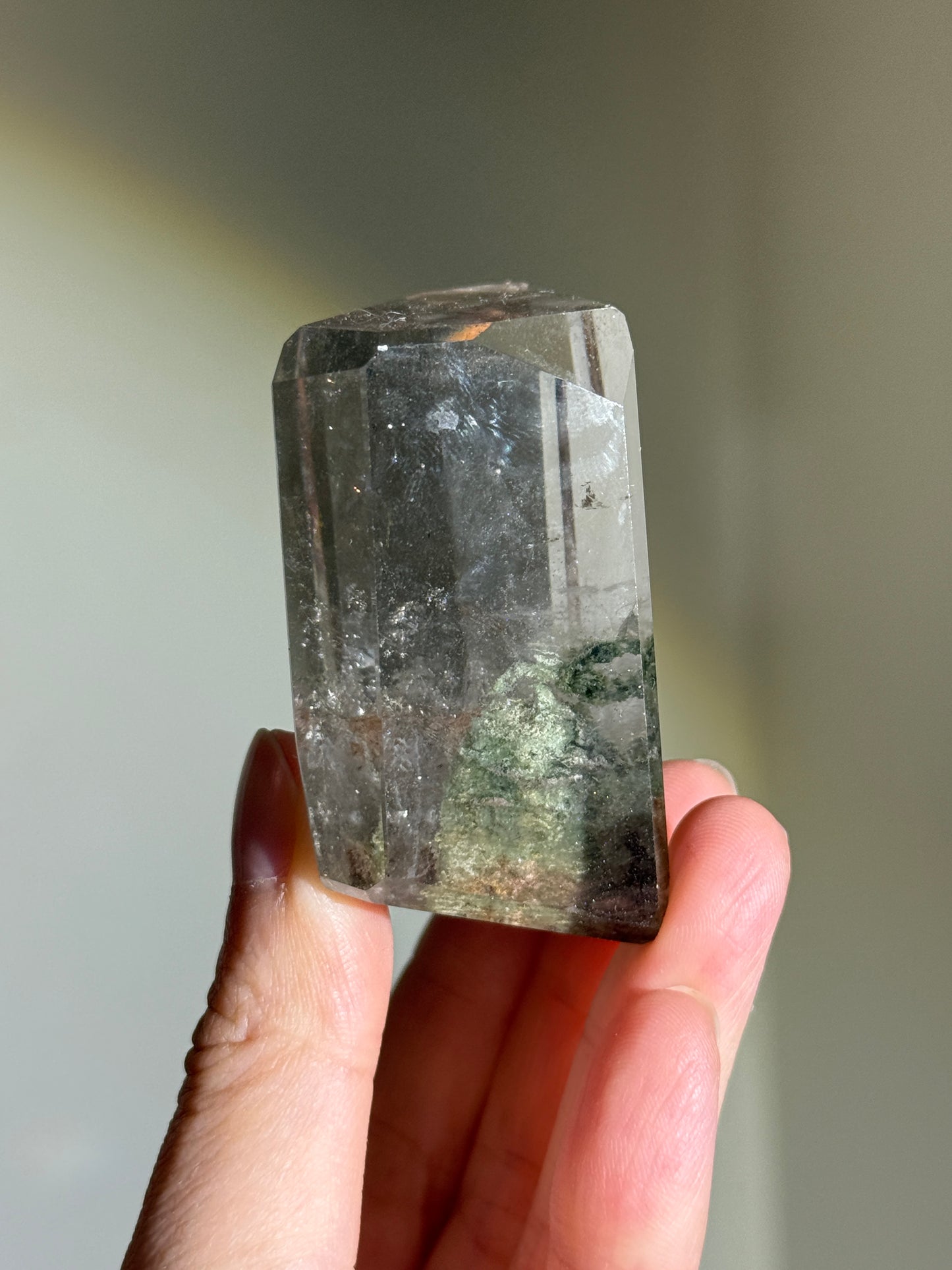 Large Layered Garden Quartz Freeform, Zambia