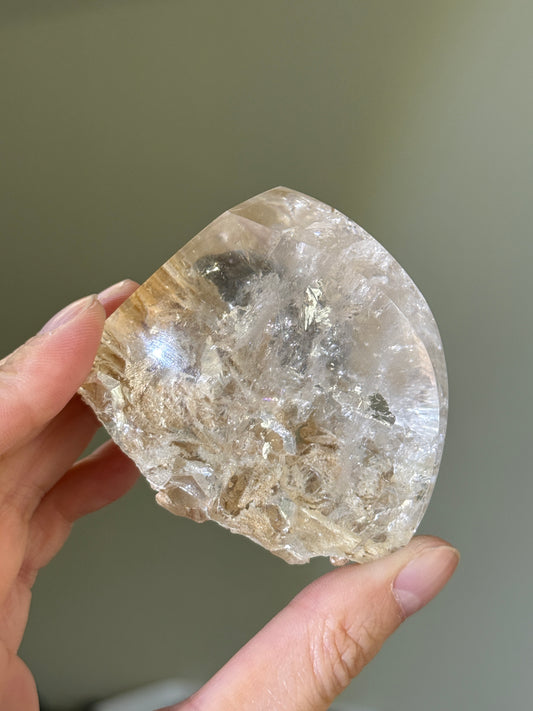 Manifestation Quartz With Lodalite Freeform, Brazil