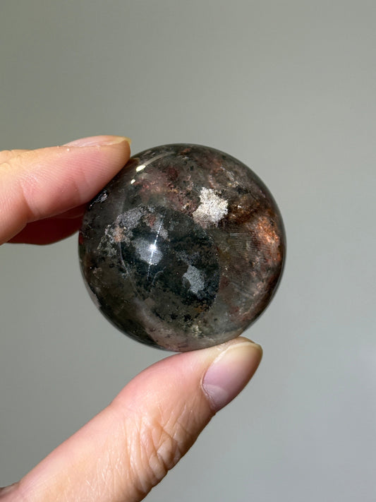 High Quality Garden Quartz Sphere, Zambia