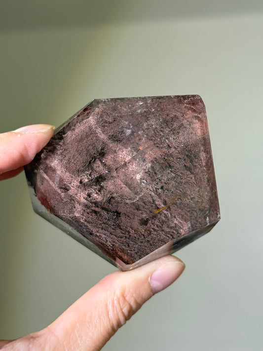 Large Gorgeous Pink Garden Quartz Freeform, Zambia