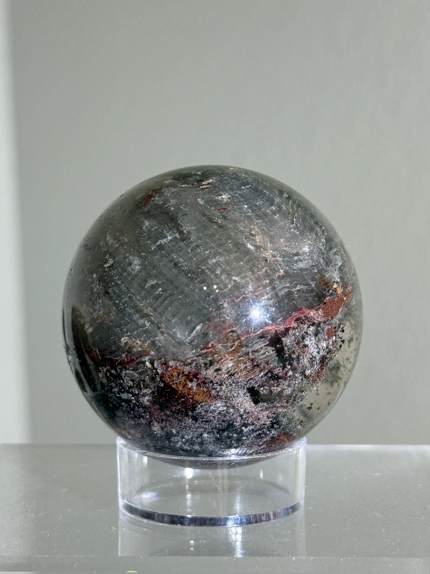 High Quality Colorful Large Garden Quartz Sphere, Zambia