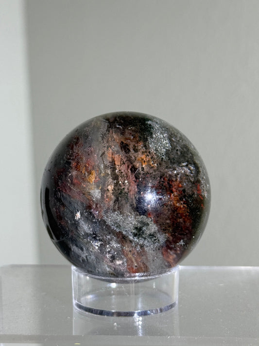 High Quality Colorful Large Garden Quartz Sphere, Zambia