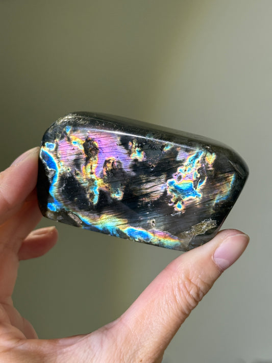 Rainbow Labradorite Freeform, Madagascar