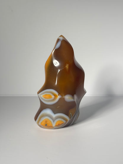 Funky Orca Carnelian Agate Flame, Madagascar