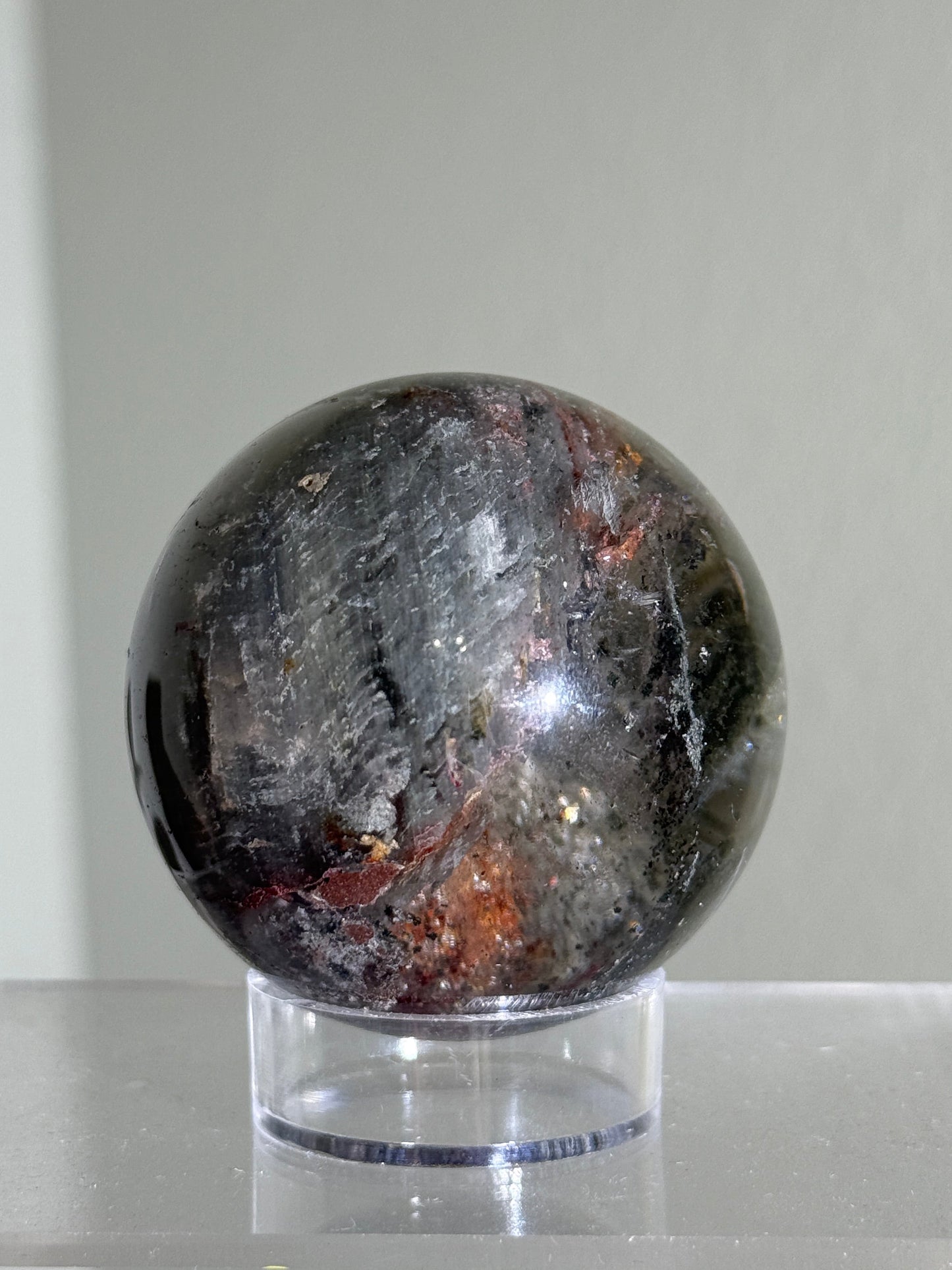 High Quality Colorful Large Garden Quartz Sphere, Zambia