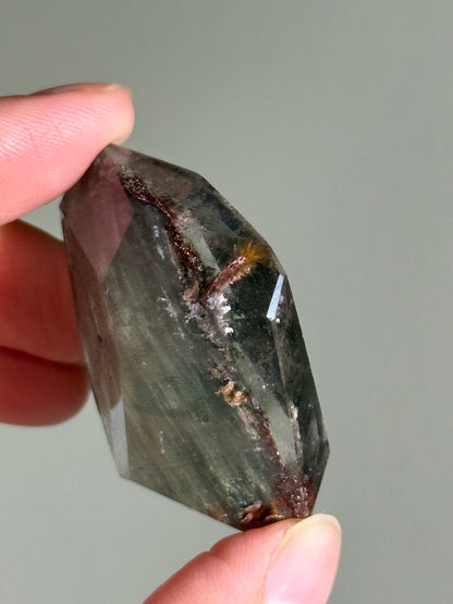 High Quality Colorful Garden Quartz Freeform With Rutile, Zambia