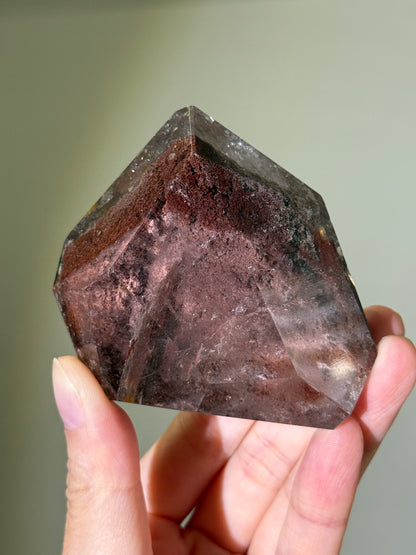 Large Gorgeous Pink Garden Quartz Freeform, Zambia