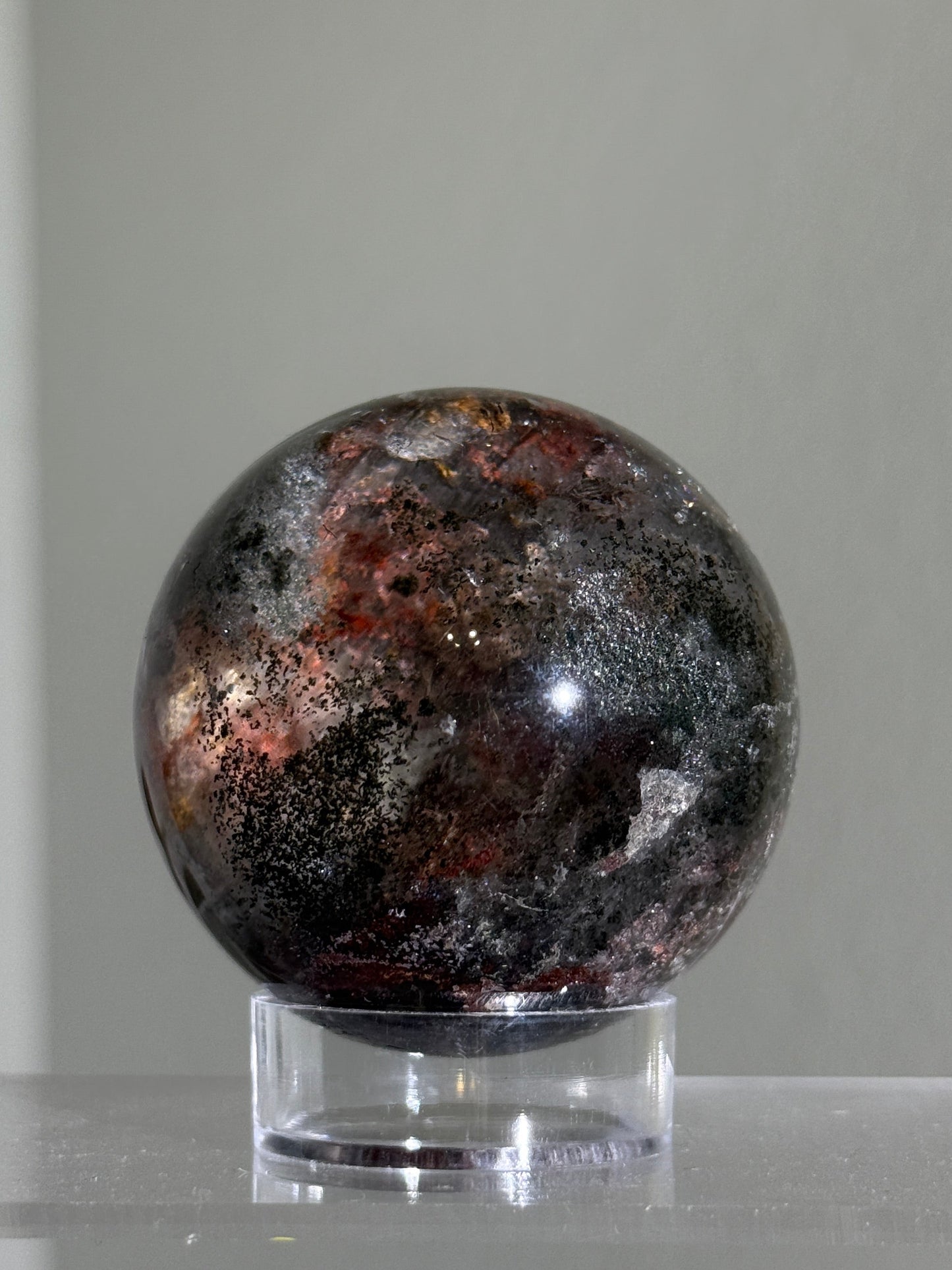 High Quality Colorful Large Garden Quartz Sphere, Zambia