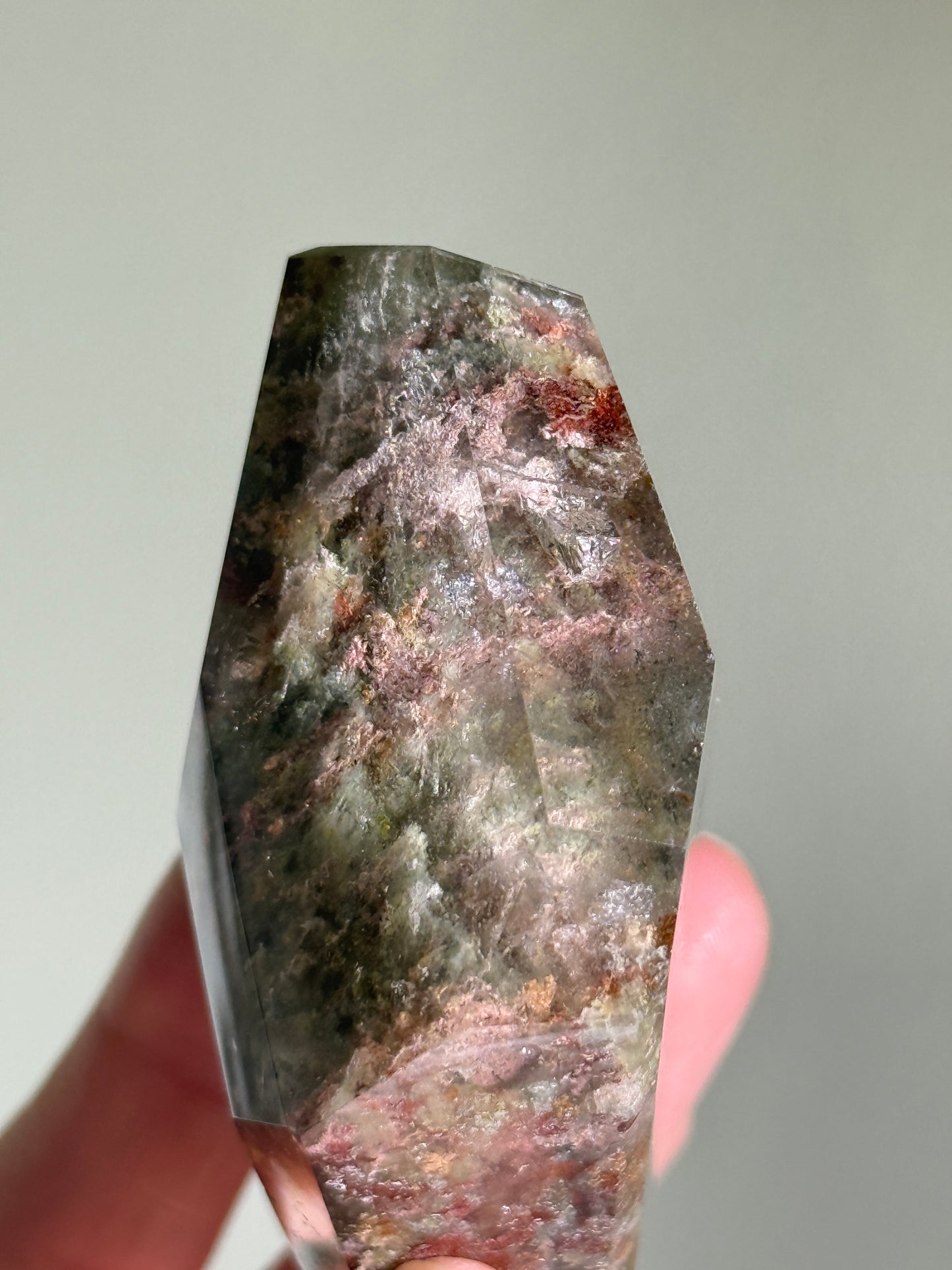 High Quality Vibrant Colorful Garden Quartz Freeform, Zambia