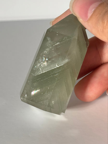 High Quality Green Phantom Chlorite Tower, Brazil