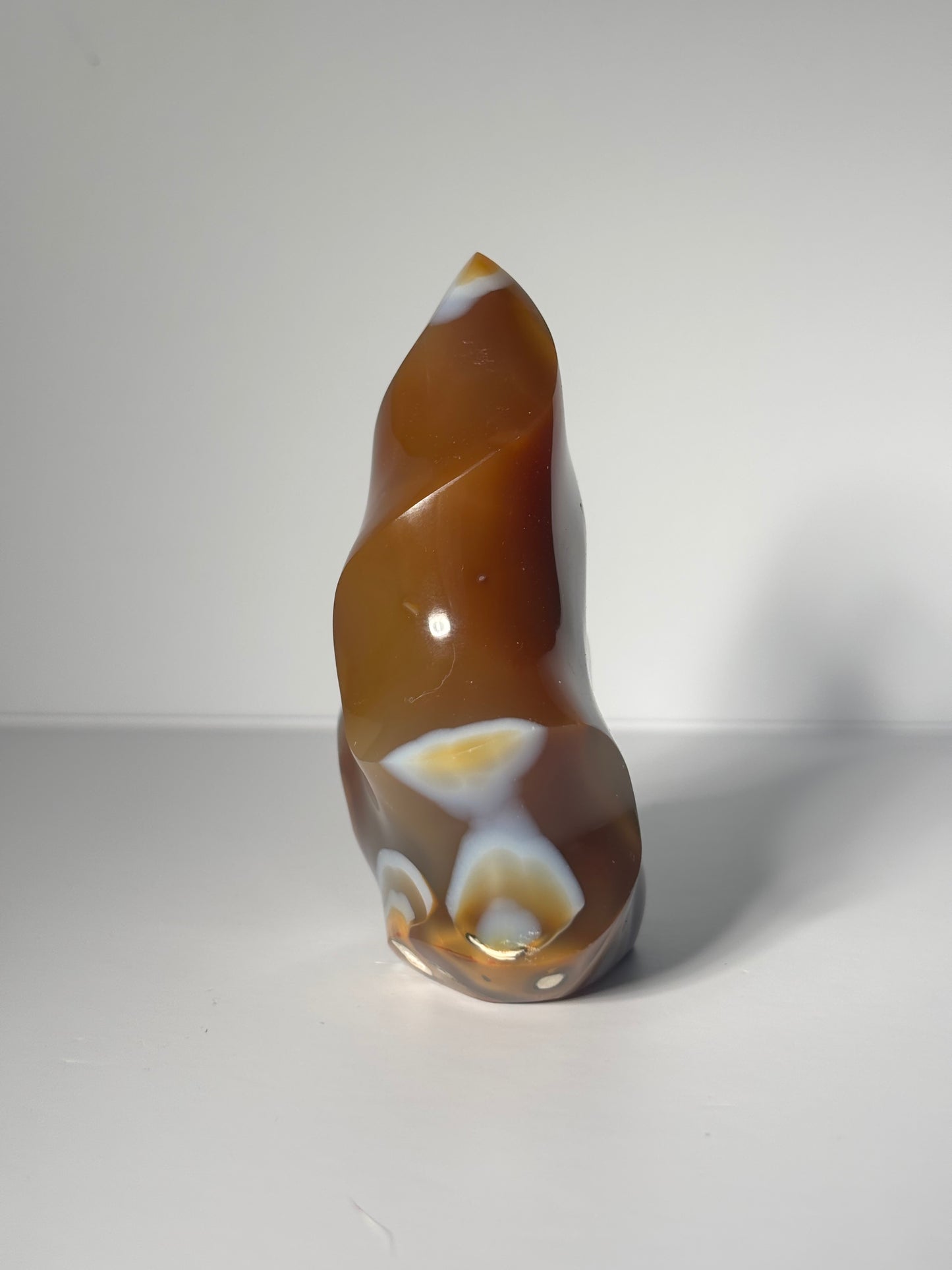 Funky Orca Carnelian Agate Flame, Madagascar