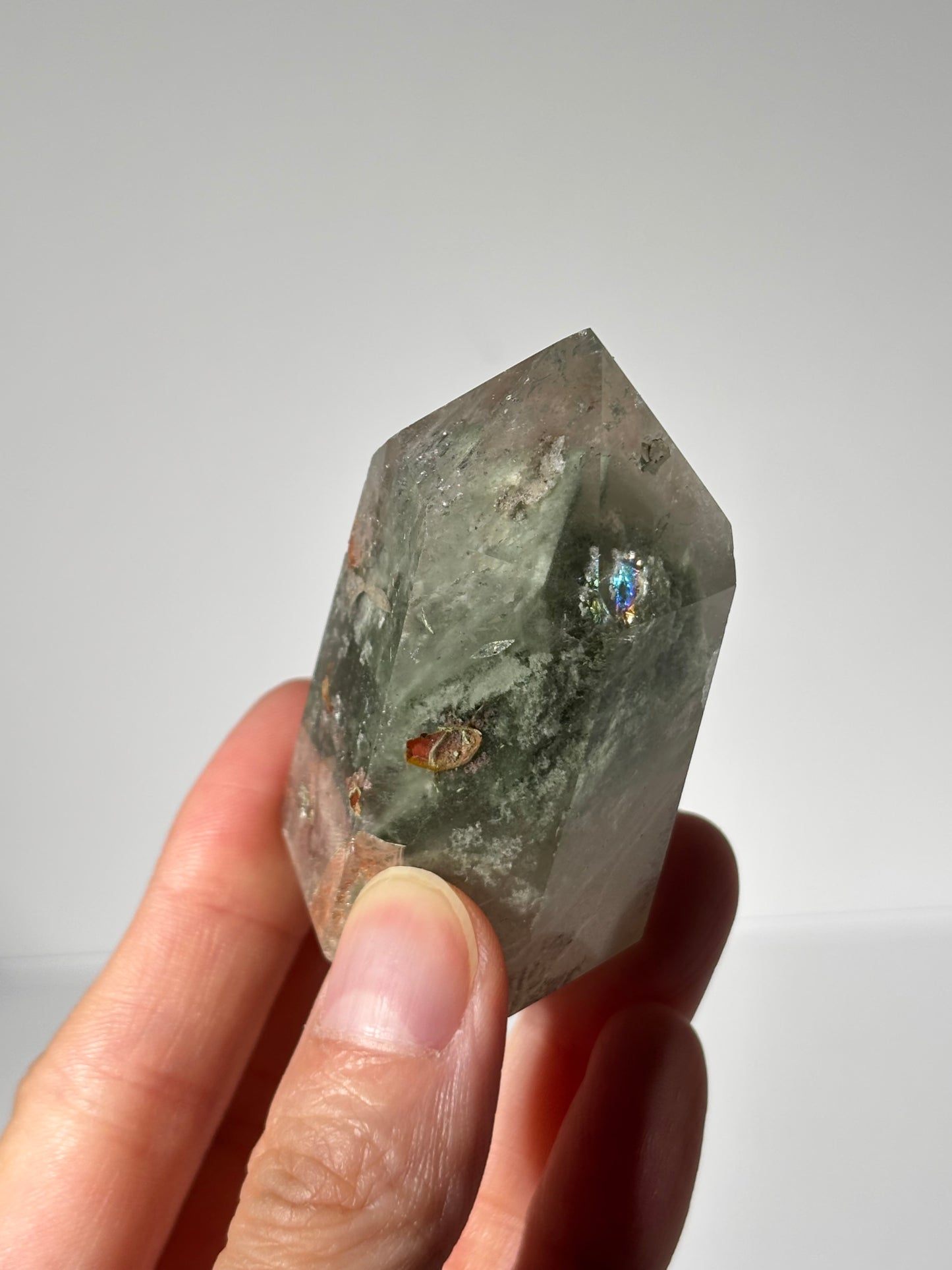 Mint Green Phantom Lodalite Tower, Brazil