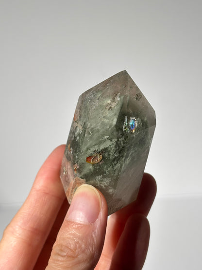 Mint Green Phantom Lodalite Tower, Brazil