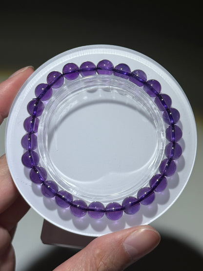 Uruguayan Amethyst Bracelets, 7.5mm