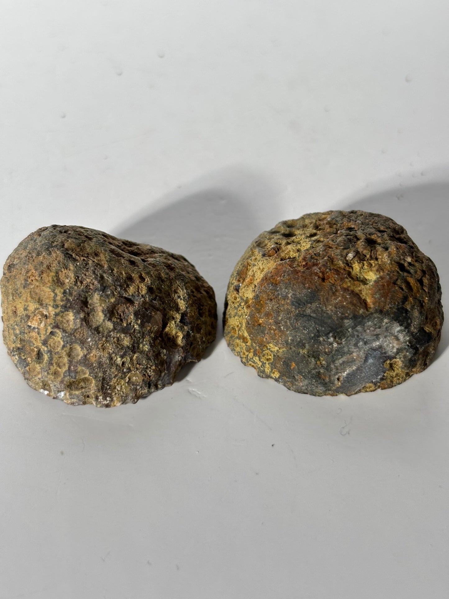 High Quality Saturated Pink Zhanguo Agate Pair, China