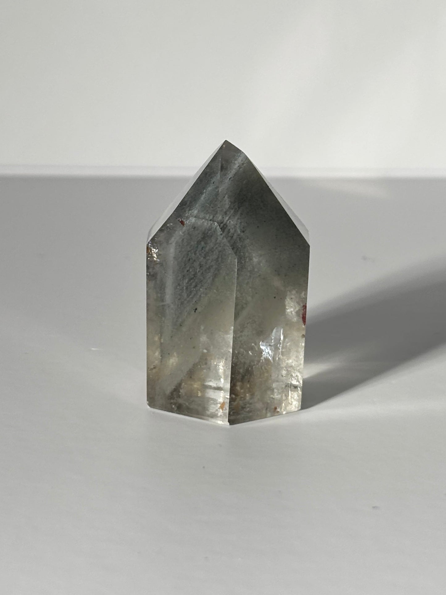 Grey Phantom Lodalite Quartz Tower, Brazil