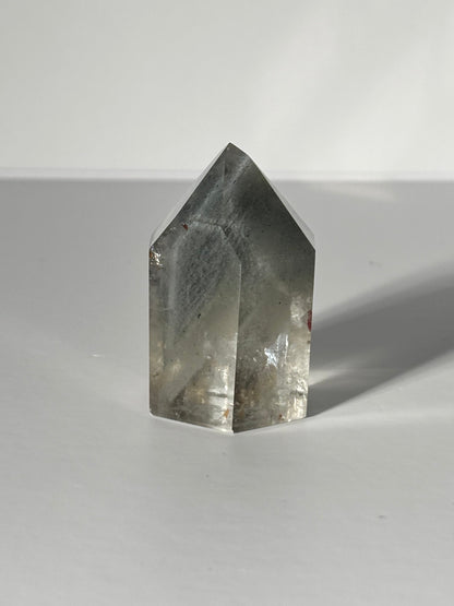 Grey Phantom Lodalite Quartz Tower, Brazil