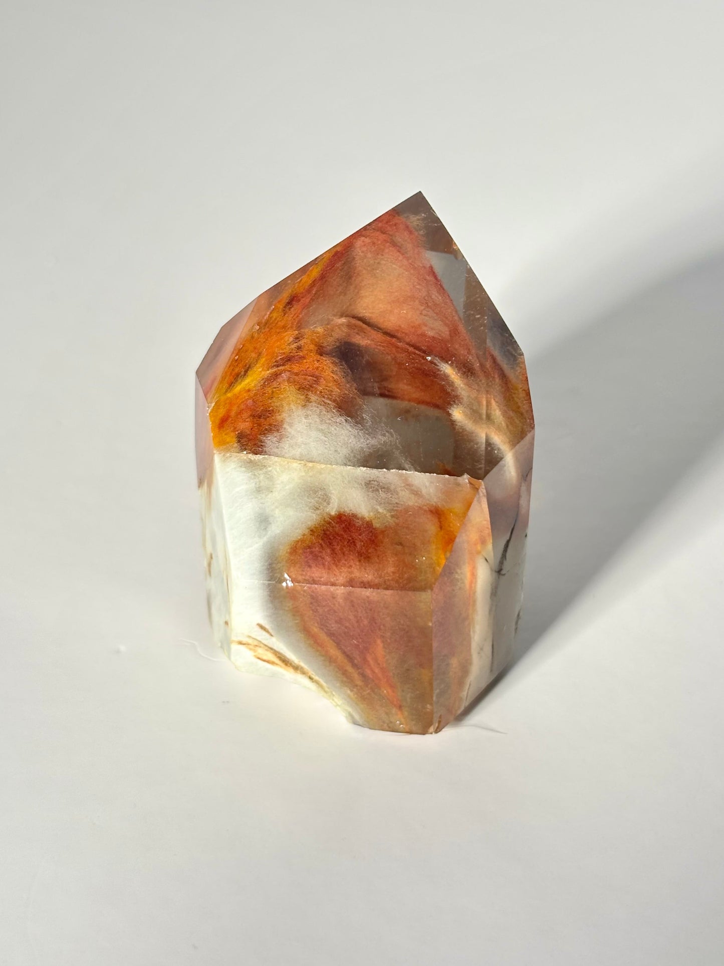 High Quality Amphibole Quartz Tower, Brazil