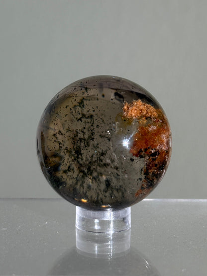 High Quality Water Clear Garden Quartz Sphere, Brazil